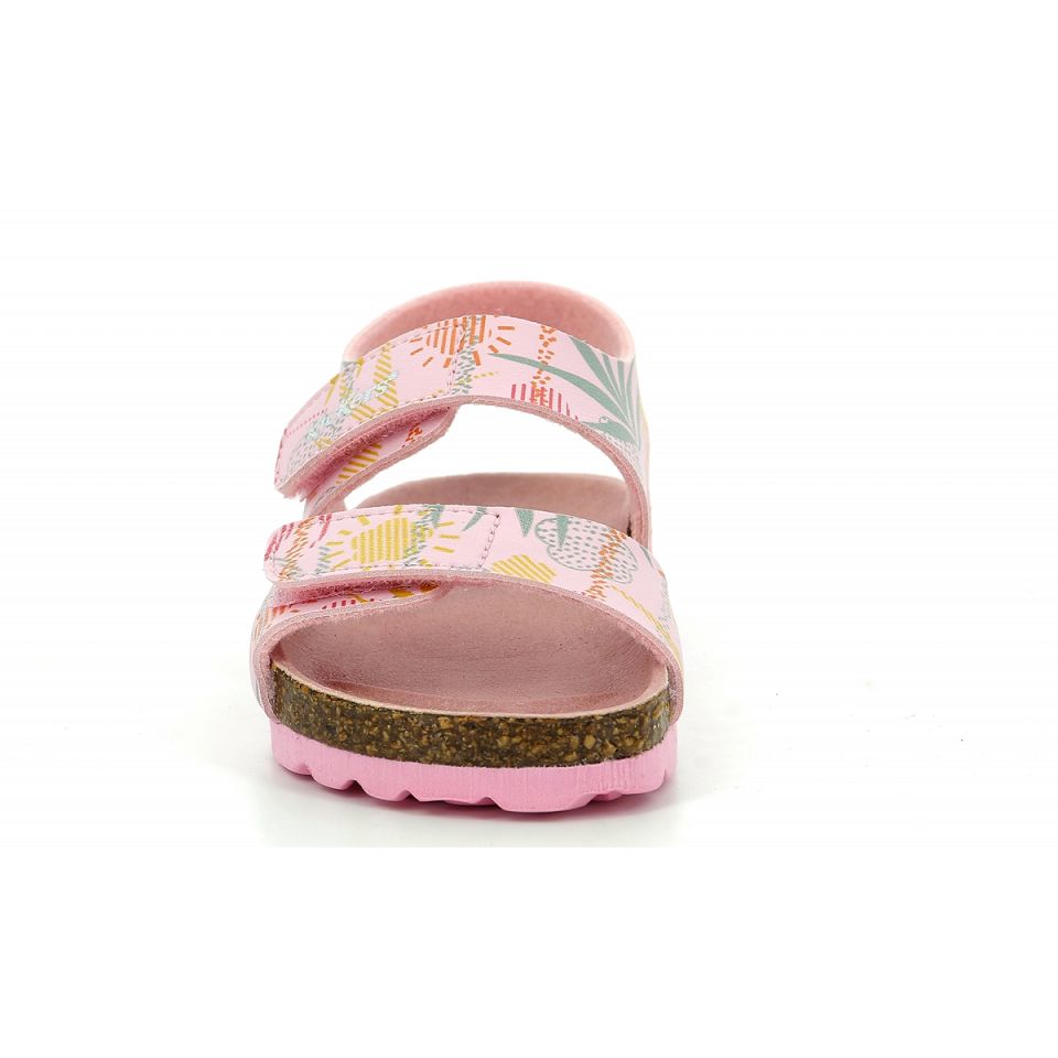 Kickers Summerkro Sandaler Tjej Rosa | 02347-OKZA