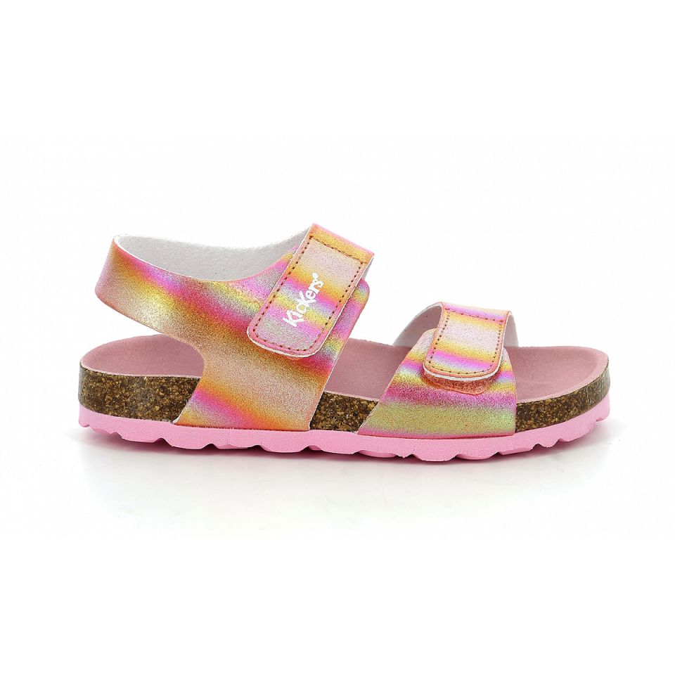 Kickers Summerkro Sandaler Tjej Rosa | 19807-OACS