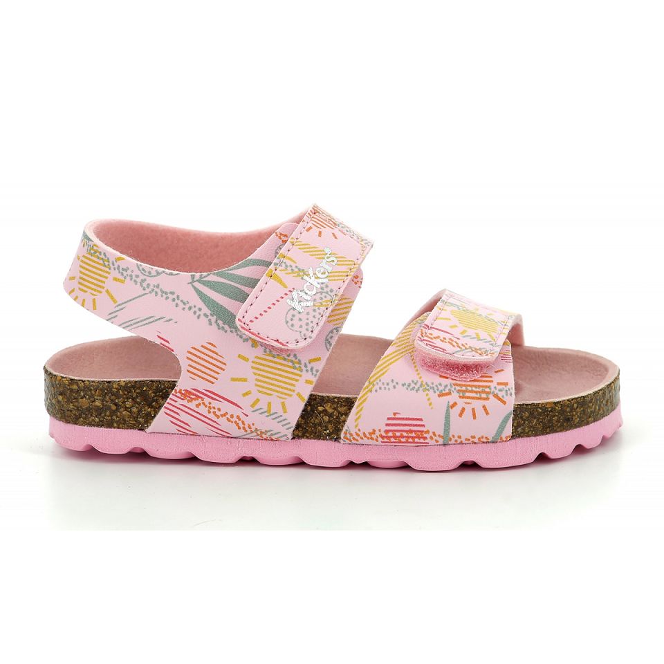 Kickers Summerkro Sandaler Tjej Rosa | 56247-QCFY