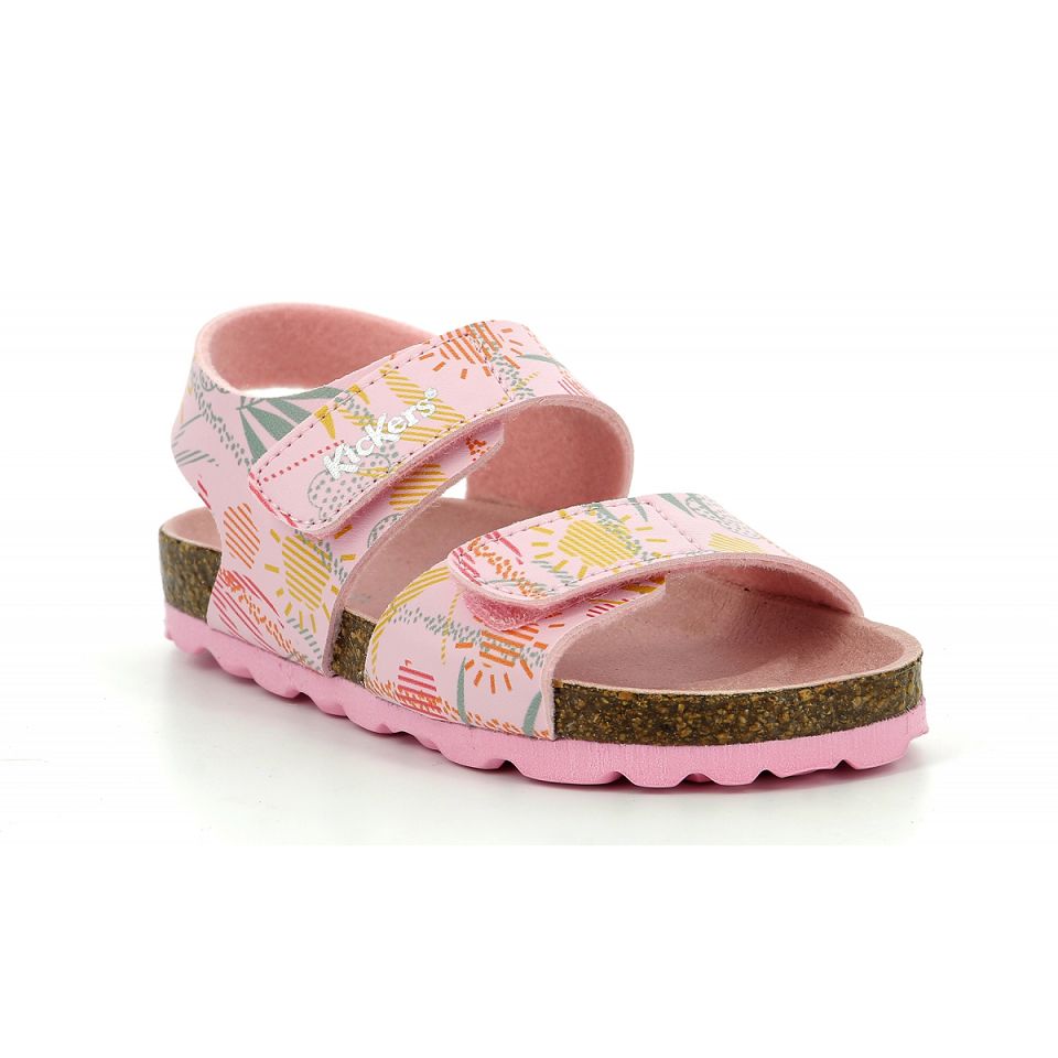 Kickers Summerkro Sandaler Tjej Rosa | 56247-QCFY