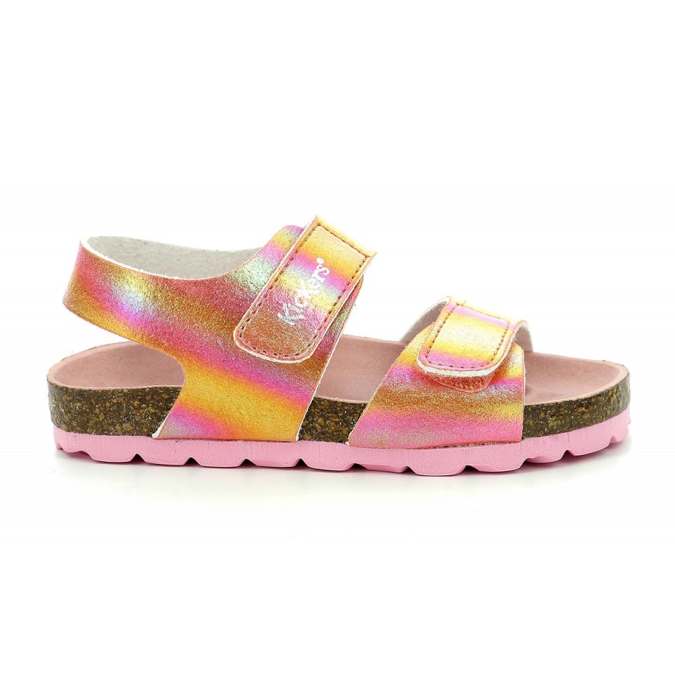 Kickers Summerkro Sandaler Tjej Rosa | 94872-XTNB
