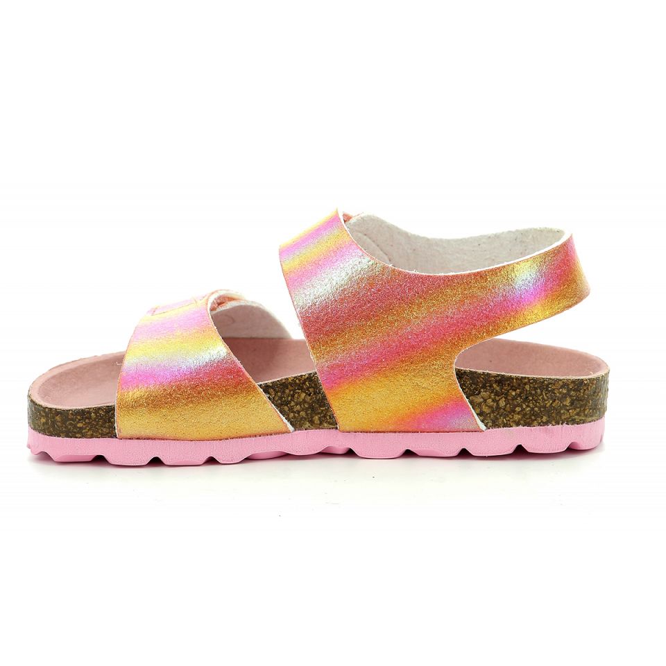 Kickers Summerkro Sandaler Tjej Rosa | 94872-XTNB