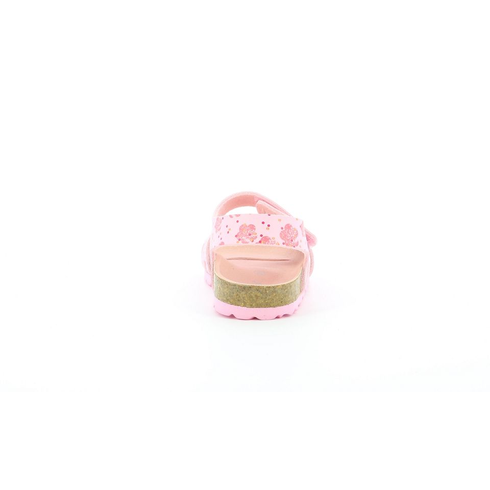 Kickers Summerkro Sandaler Tjej Rosa Blommiga | 75493-YAWB