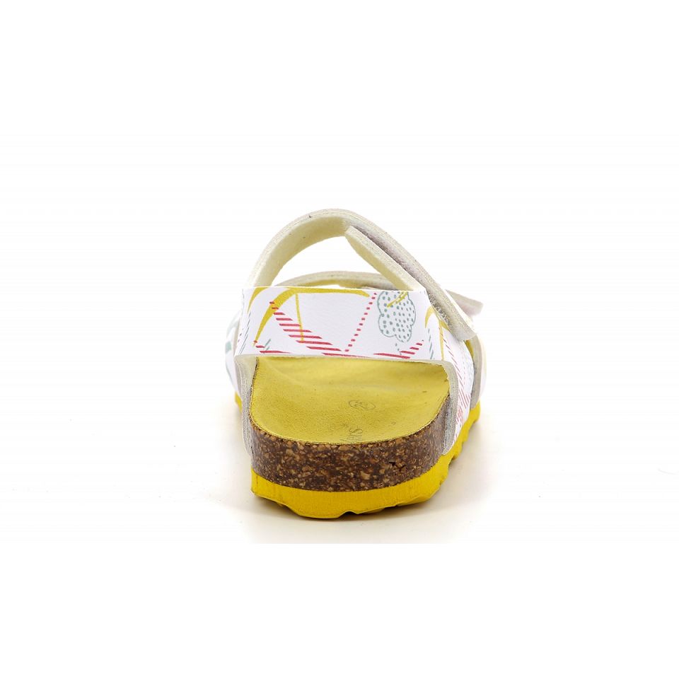 Kickers Summerkro Sandaler Tjej Vita | 07251-BAWG