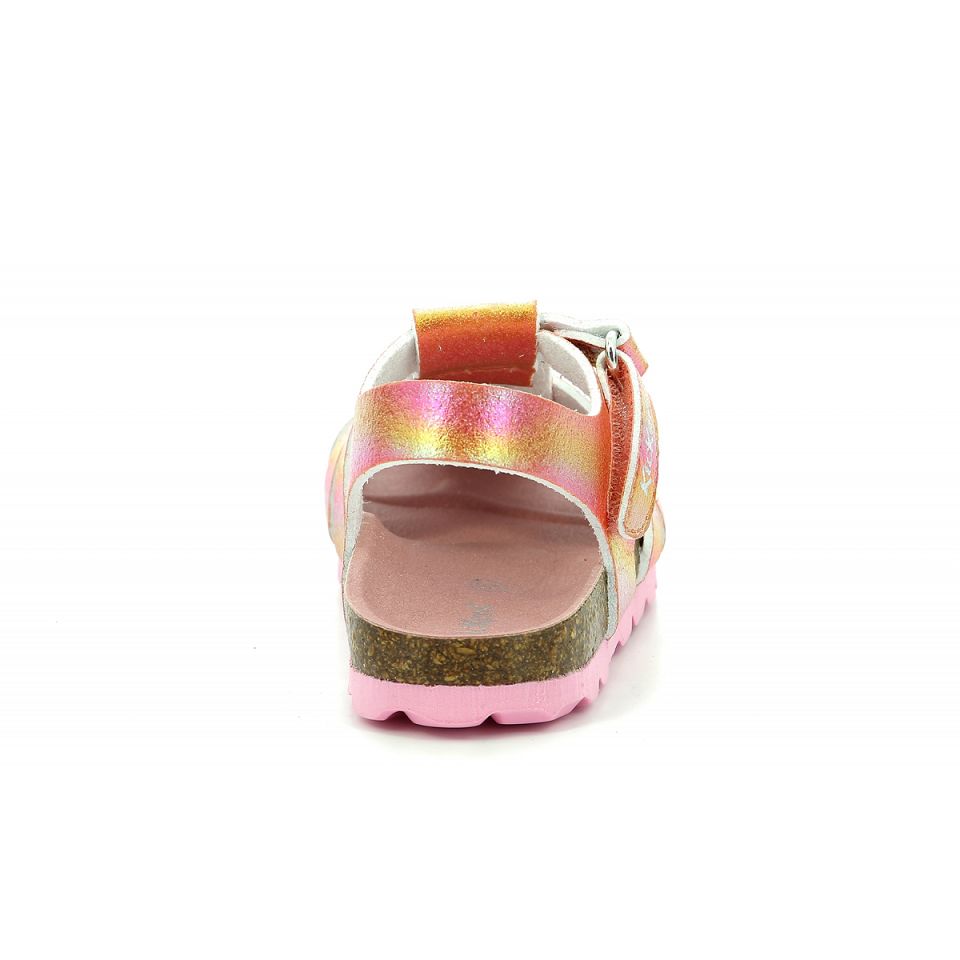 Kickers Summertan Sandaler Tjej Rosa | 96857-MRZC