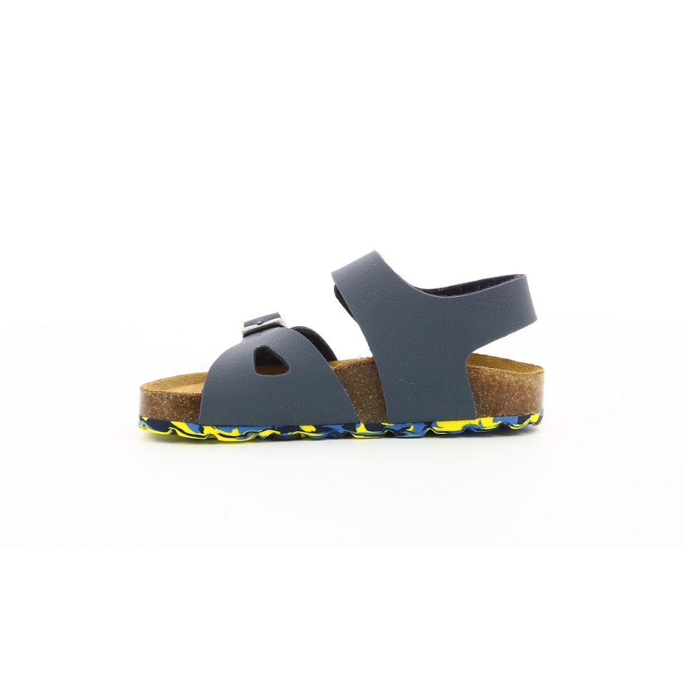 Kickers Sunkro Sandaler Tjej Marinblå | 72104-YKLA