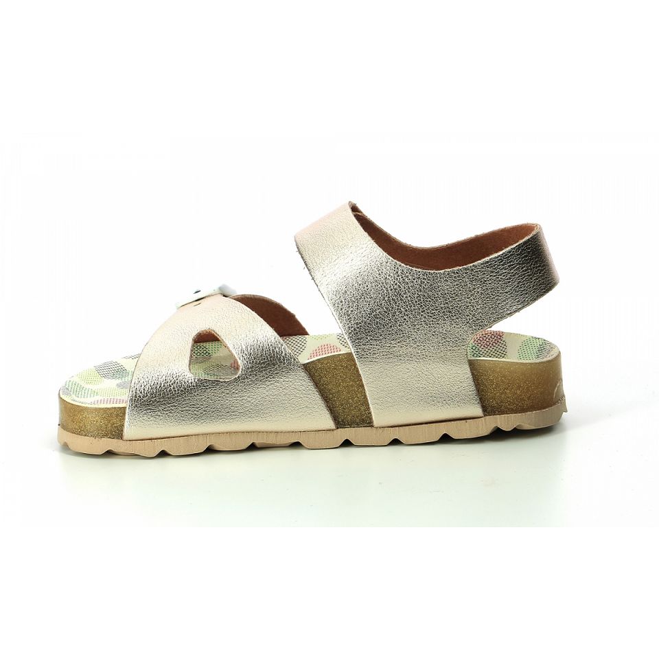 Kickers Sunkro Sandaler Tjej Or Pois print | 86504-ILSX
