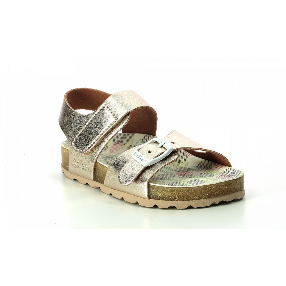 Kickers Sunkro Sandaler Tjej Or Pois print | 86504-ILSX