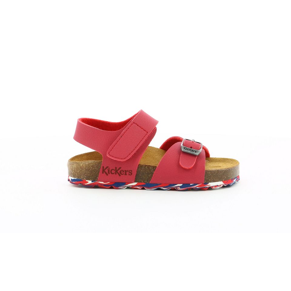 Kickers Sunkro Sandaler Tjej Röda | 47053-FUWD