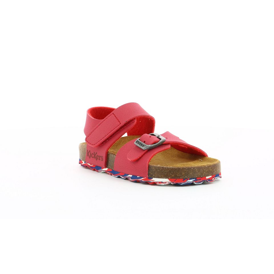 Kickers Sunkro Sandaler Tjej Röda | 47053-FUWD
