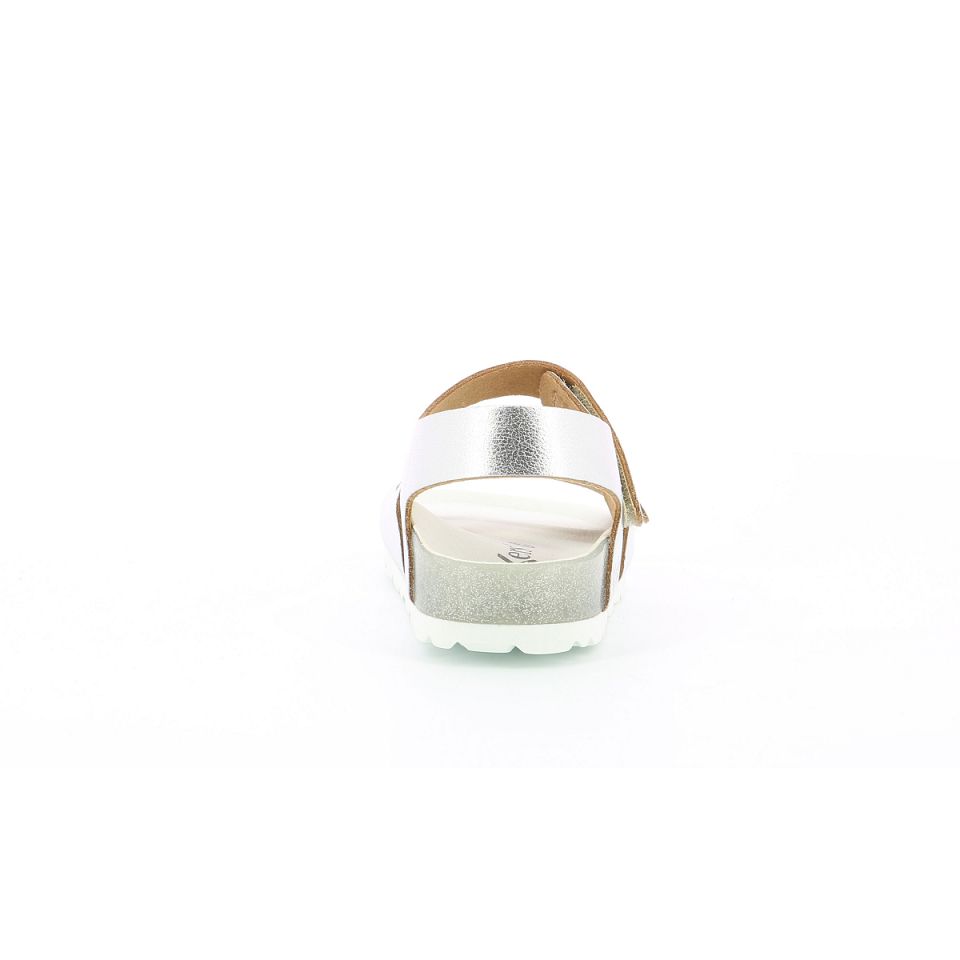 Kickers Sunkro Sandaler Tjej Silver | 58069-XUFB