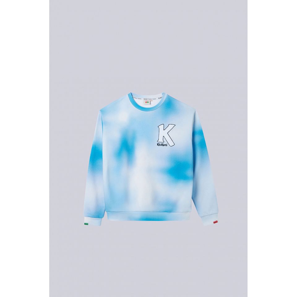 Kickers Sweatshirt Dam Blå | 52806-ECDU