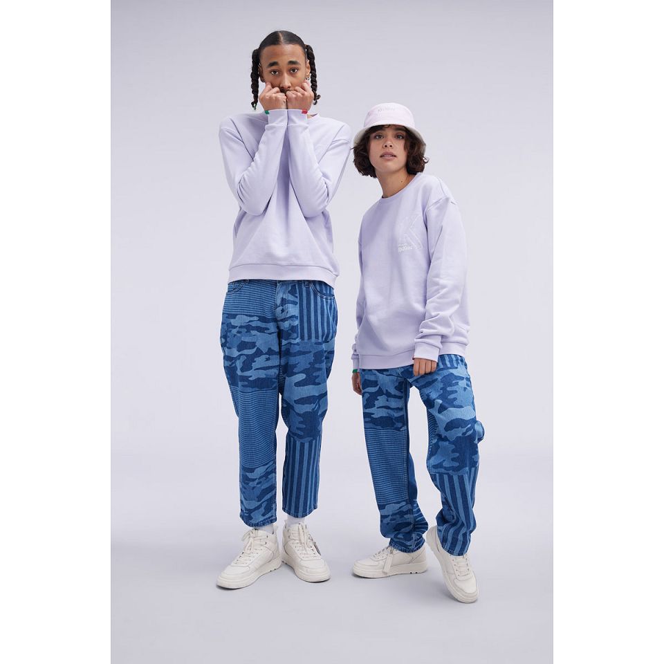 Kickers Sweatshirt Dam Lilac | 83752-WRVY