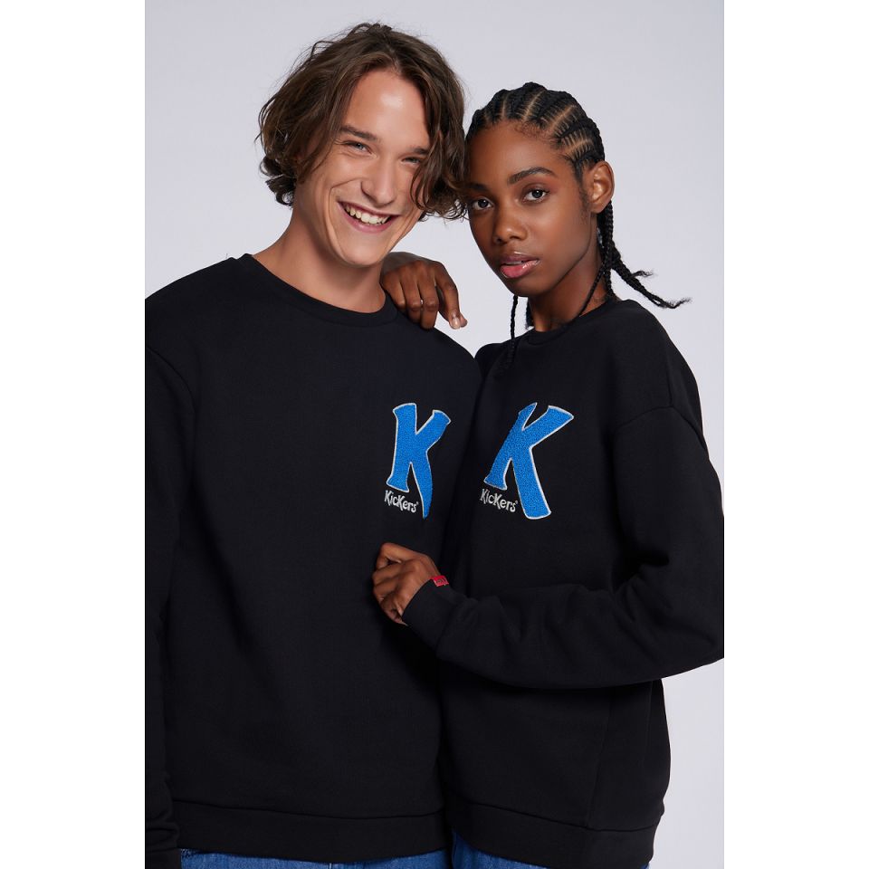 Kickers Sweatshirt Dam Svarta | 96574-LZNJ