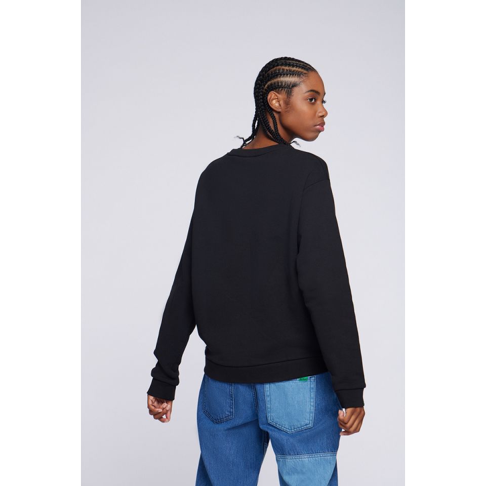 Kickers Sweatshirt Dam Svarta | 96574-LZNJ