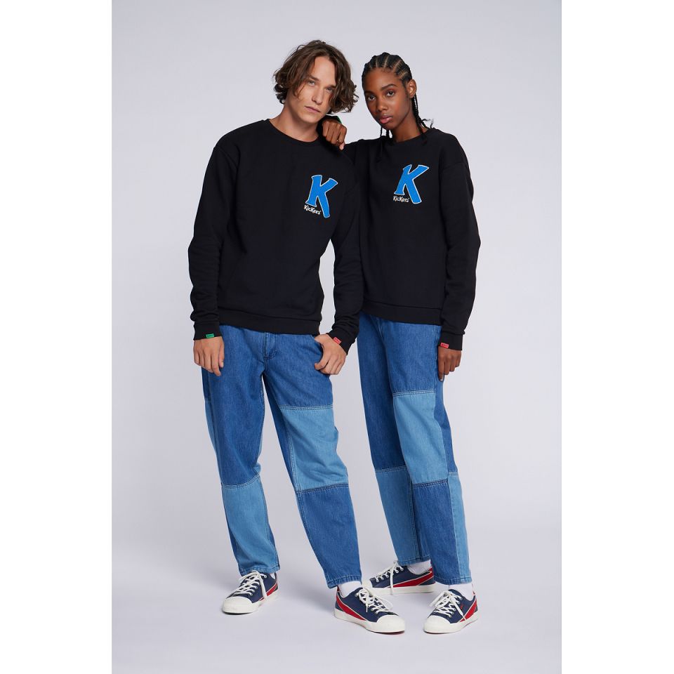 Kickers Sweatshirt Dam Svarta | 96574-LZNJ