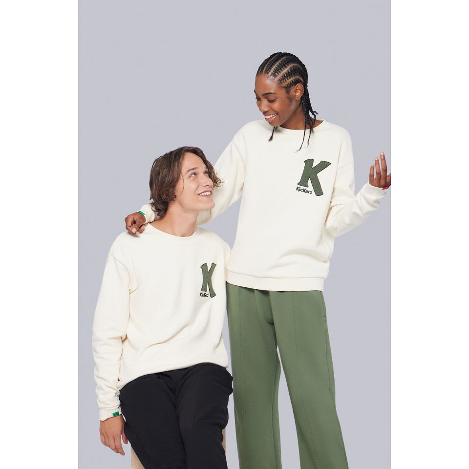 Kickers Sweatshirt Dam Vita | 12860-AOGZ