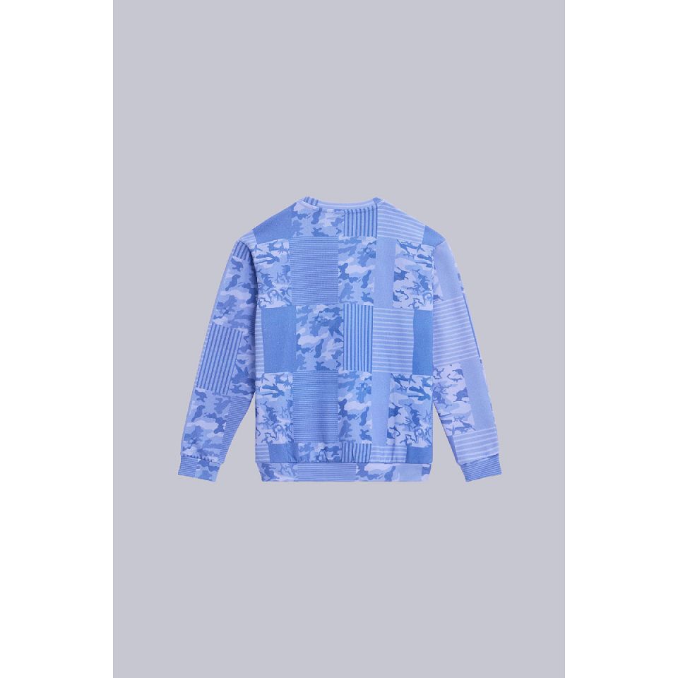 Kickers Sweatshirt Herr Blå | 87501-LVHR