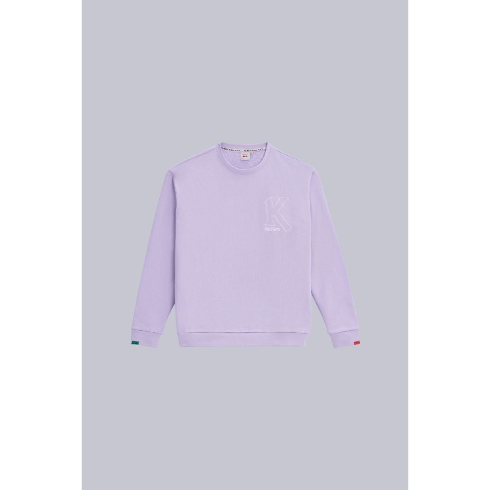 Kickers Sweatshirt Herr Lilac | 25490-GUVA