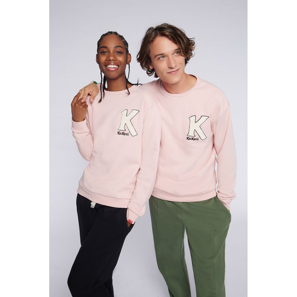 Kickers Sweatshirt Herr Rosa | 75923-VLQY