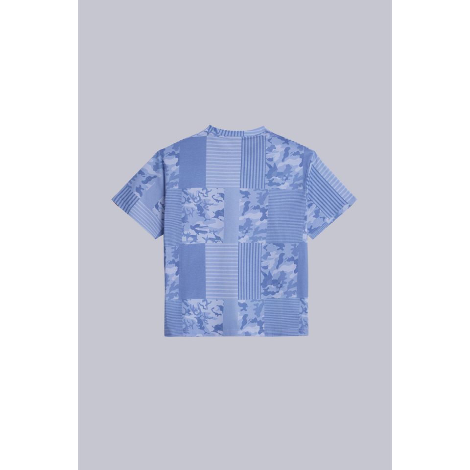 Kickers T Shirts Dam Blå | 91653-KCJM