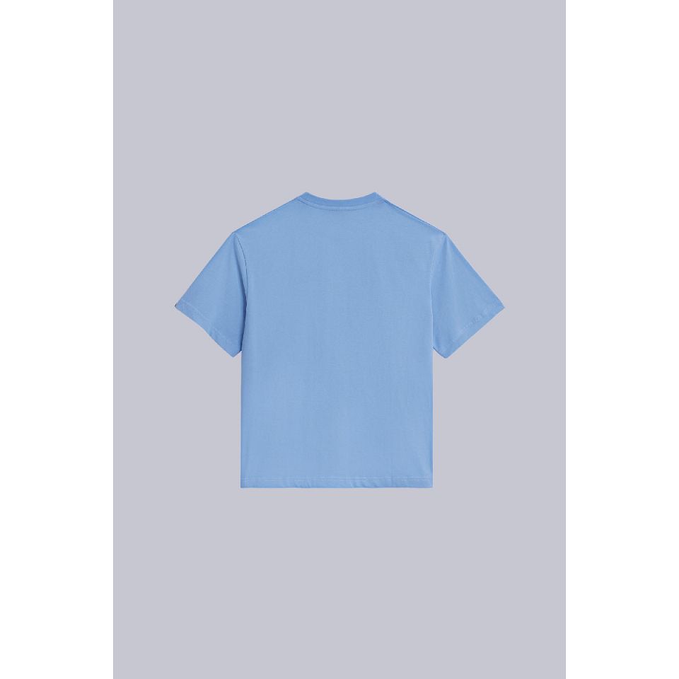 Kickers T Shirts Dam Ljusblå | 15604-NJYB