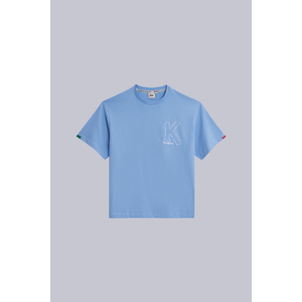 Kickers T Shirts Dam Ljusblå | 15604-NJYB
