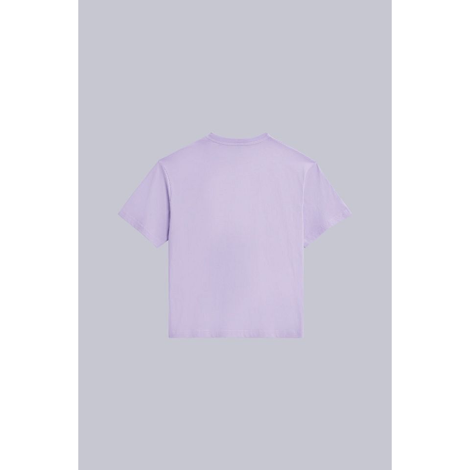 Kickers T Shirts Herr Lilac | 64502-NGVU