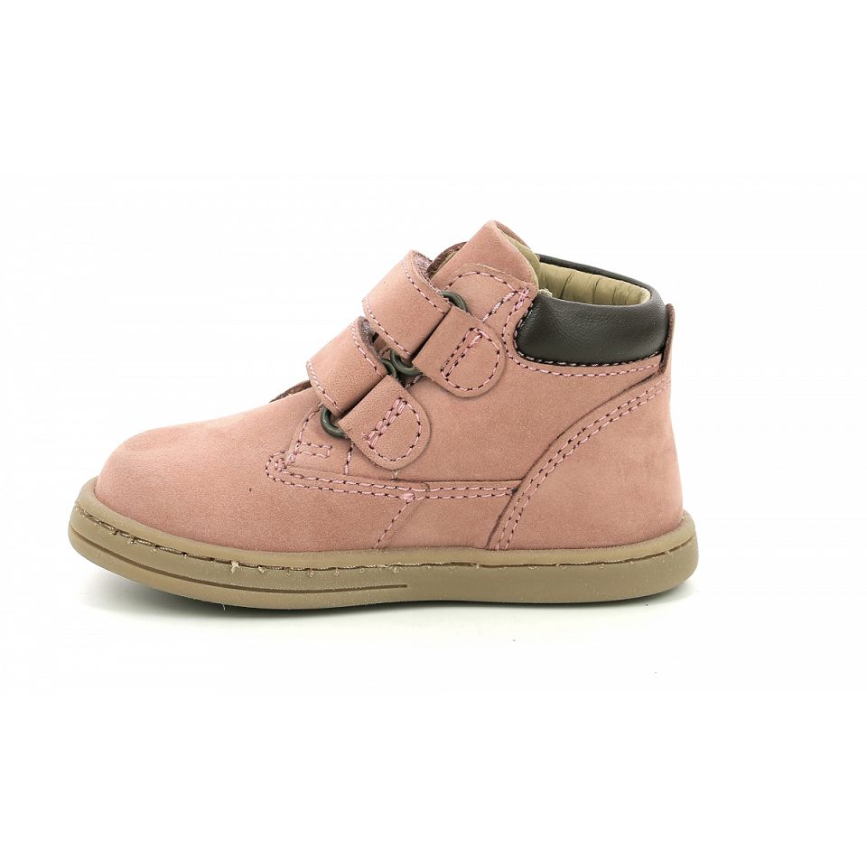 Kickers Tackeasy Sneakers Tjej Ljusrosa | 69412-IPRC