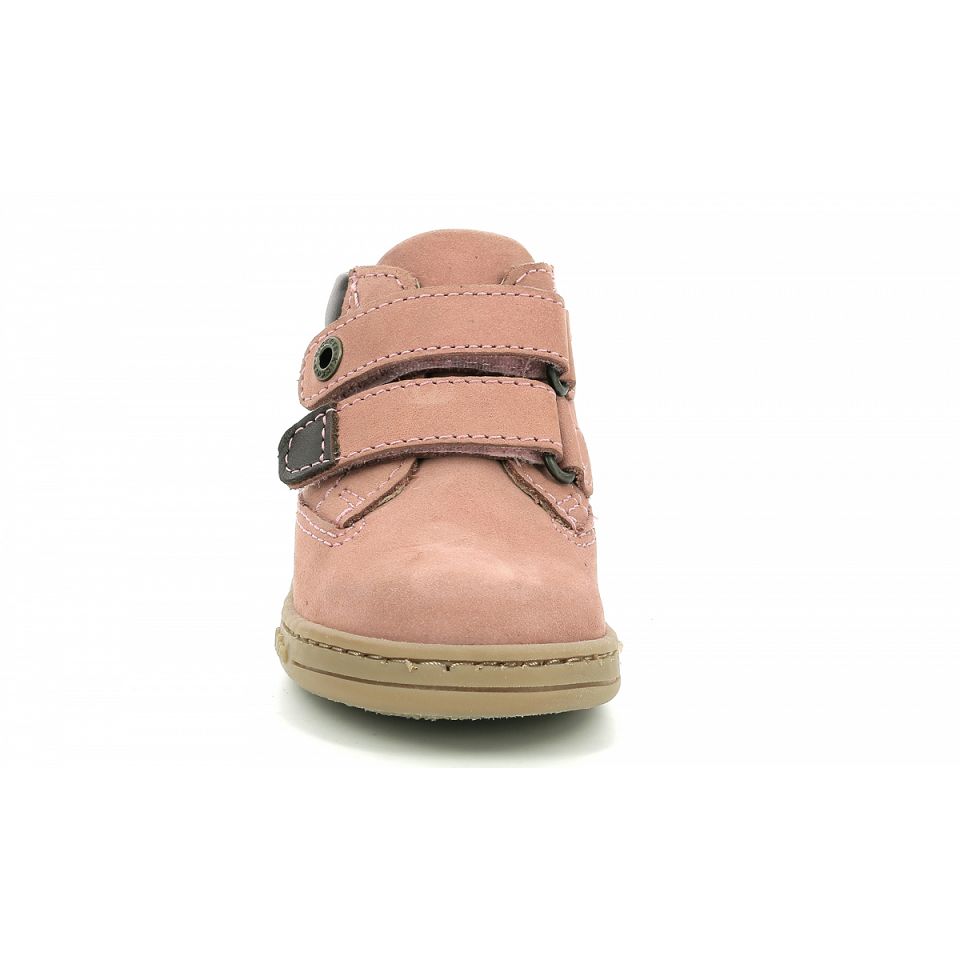 Kickers Tackeasy Sneakers Tjej Ljusrosa | 69412-IPRC