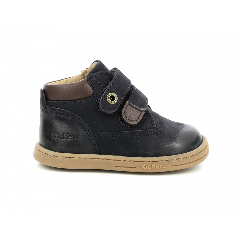 Kickers Tackeasy Sneakers Tjej Marinblå | 15376-NWRE