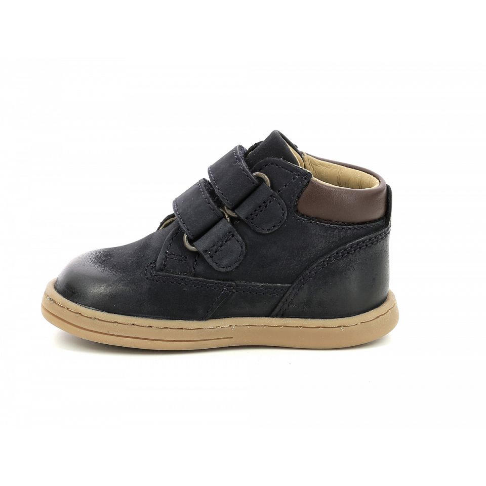Kickers Tackeasy Sneakers Tjej Marinblå | 15376-NWRE