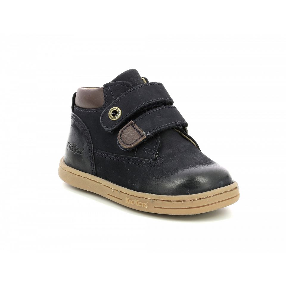 Kickers Tackeasy Sneakers Tjej Marinblå | 15376-NWRE