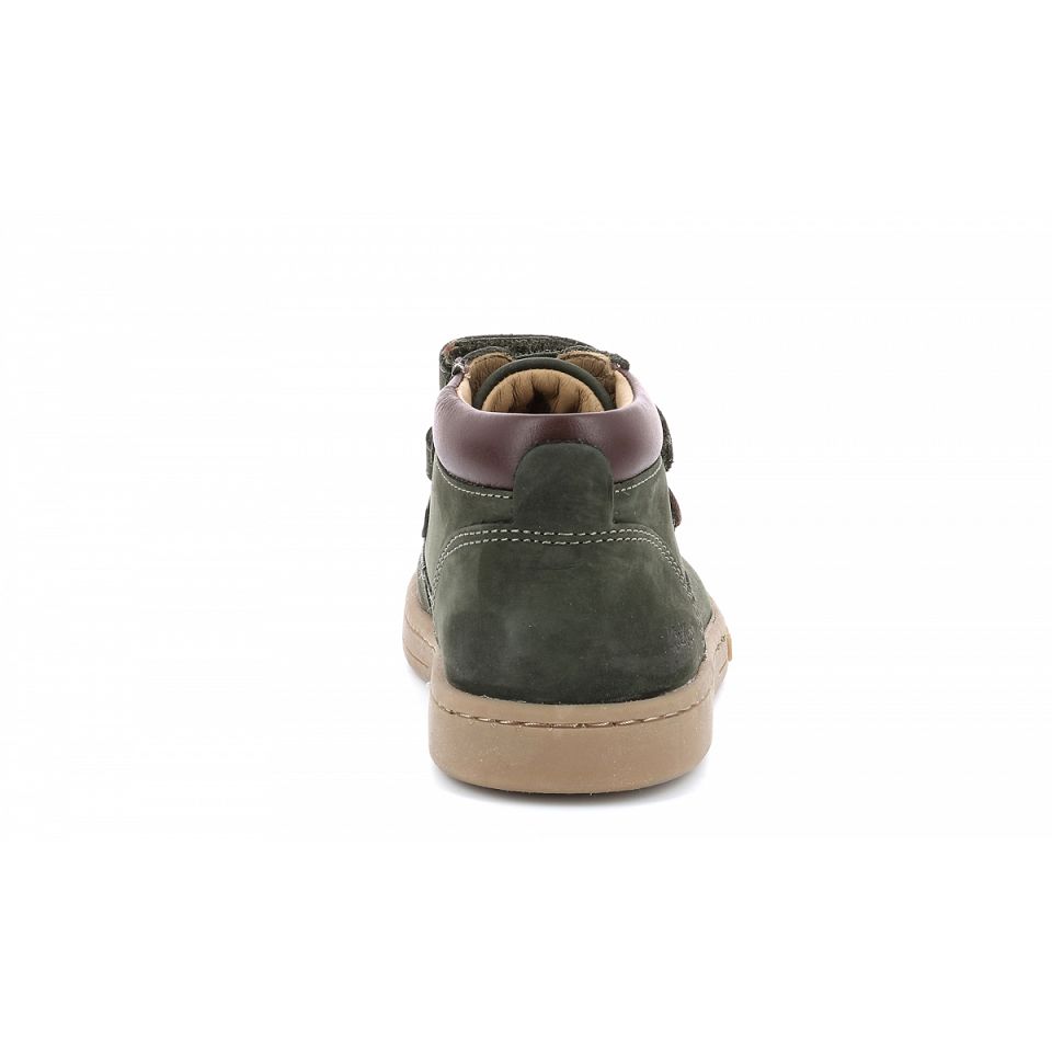 Kickers Tackeasy Stövlar Tjej Khaki | 81697-FWYR