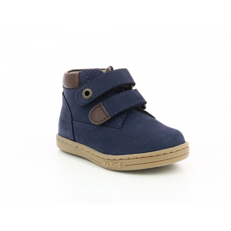 Kickers Tackeasy Stövlar Tjej Marinblå | 47153-HFCY