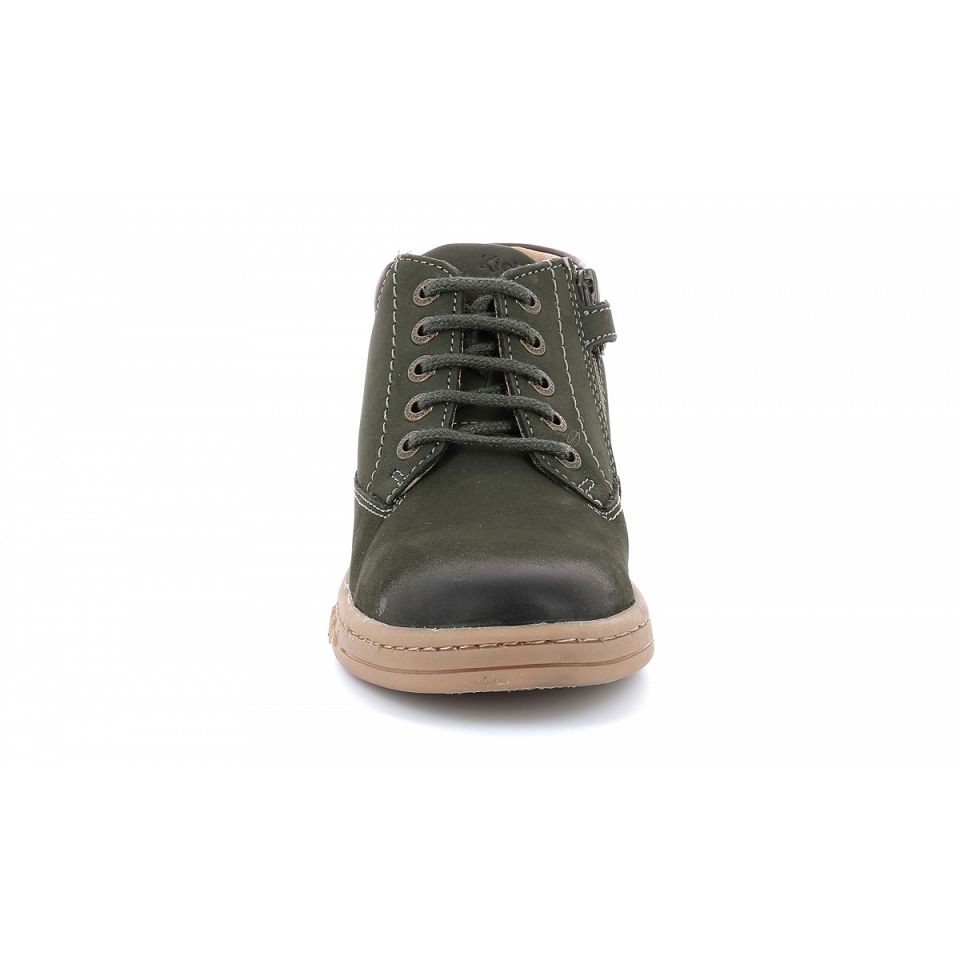 Kickers Tackland Stövlar Tjej Khaki | 04126-NZAF