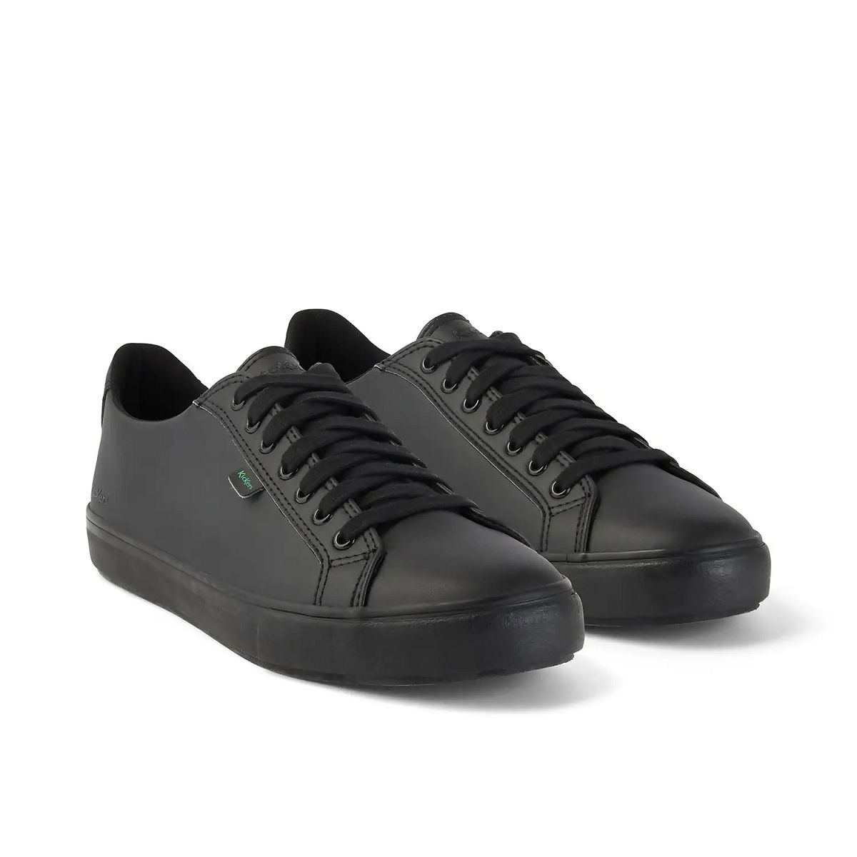 Kickers Tovni Lacer Veganska Sneakers Herr Svarta | 39281-MWFD