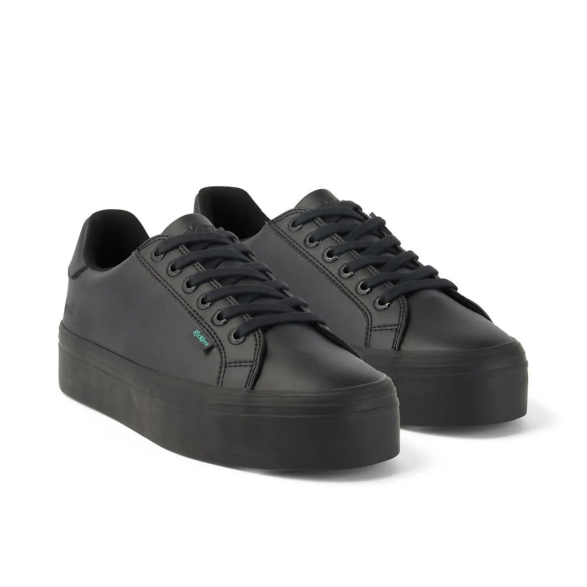Kickers Tovni Stack Veganska Sneakers Dam Svarta | 48971-XDOB