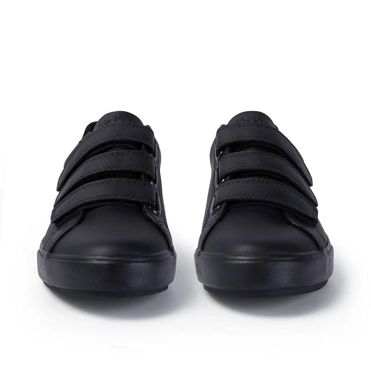 Kickers Tovni Trip Leather Sneakers Dam Svarta | 97841-QBTX