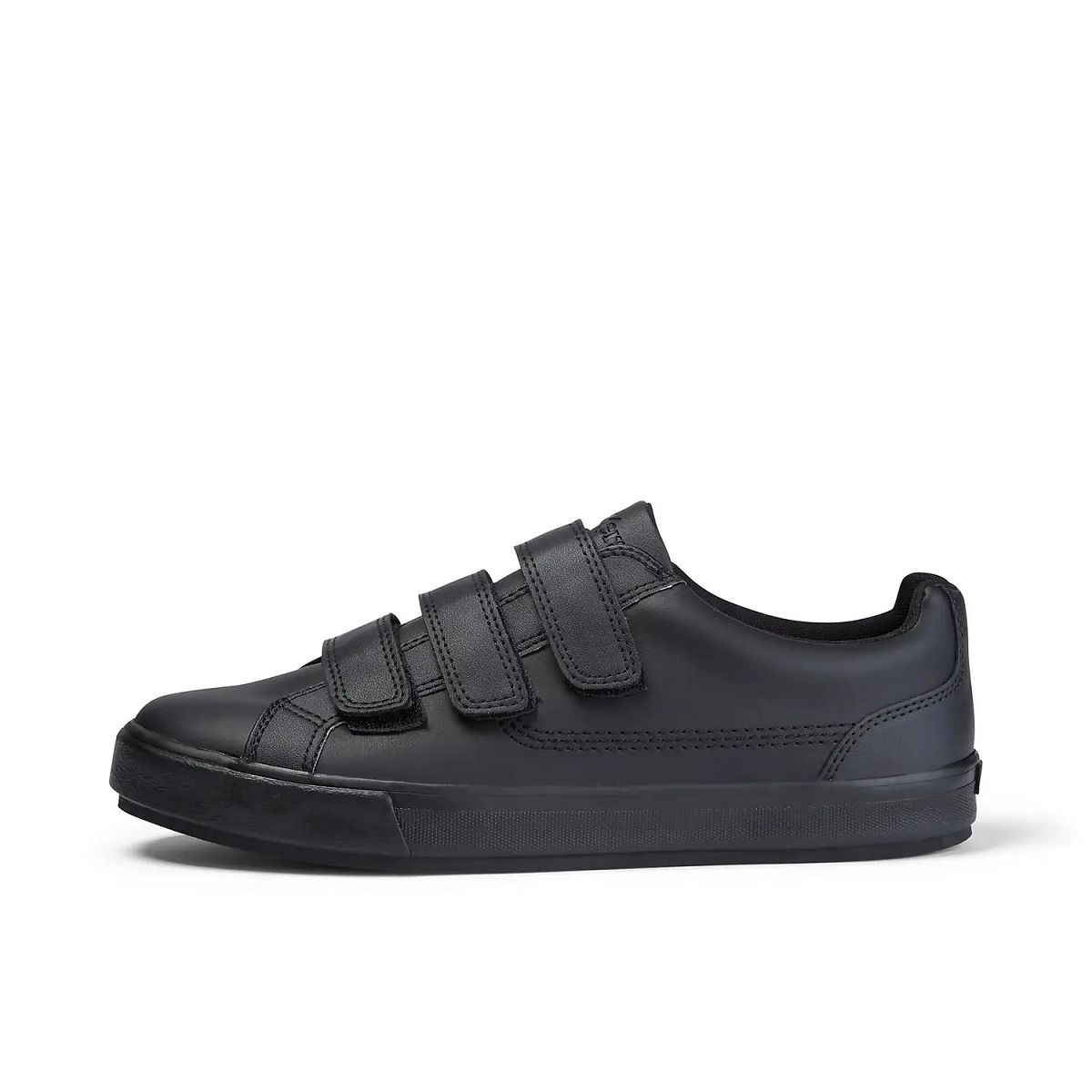 Kickers Tovni Trip Leather Sneakers Dam Svarta | 97841-QBTX