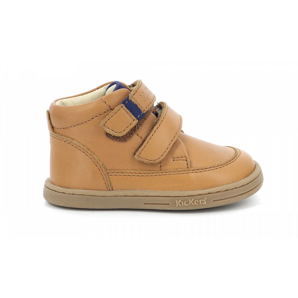 Kickers Tractok Stövlar Tjej Camel | 15230-TUGS