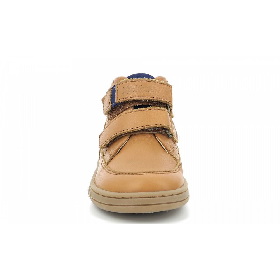 Kickers Tractok Stövlar Tjej Camel | 15230-TUGS
