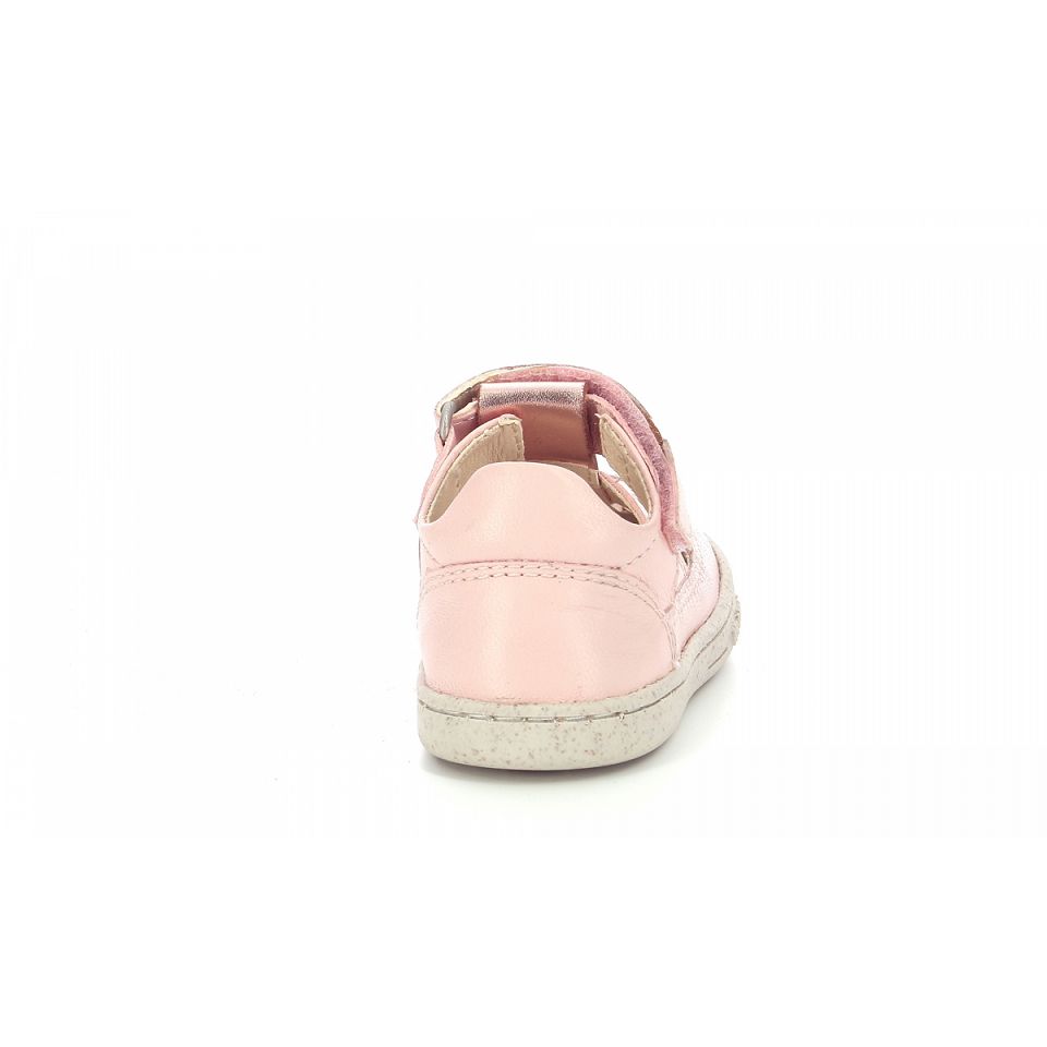 Kickers Tractus Sandaler Tjej Ljusrosa | 57491-TVKD