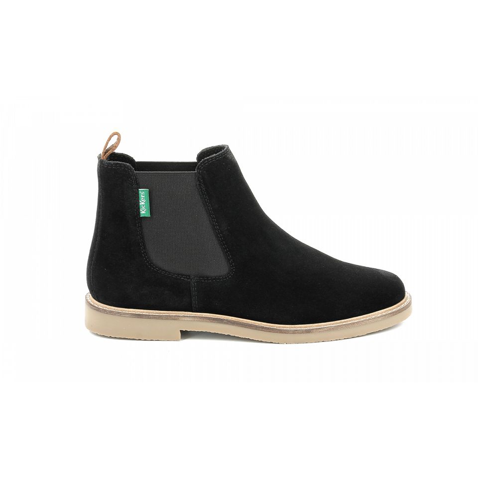 Kickers Tyga Chelsea Boots Dam Svarta | 61903-TLMN