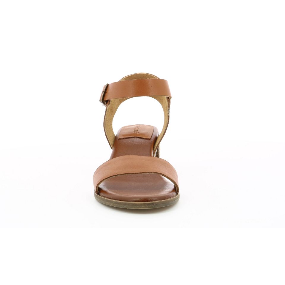 Kickers Volou Sandaler Dam Camel | 64279-NKIQ