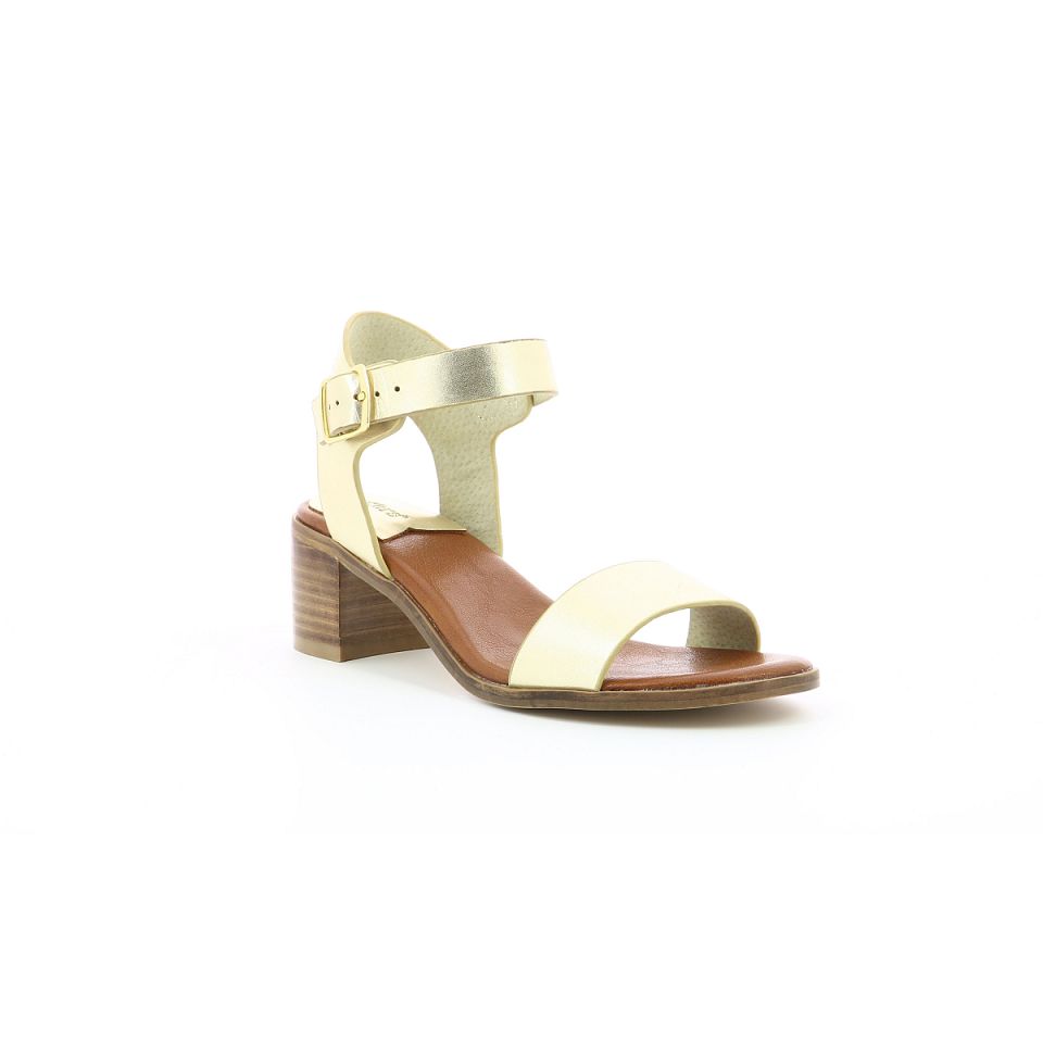 Kickers Volou Sandaler Dam Guld | 19326-QBRU