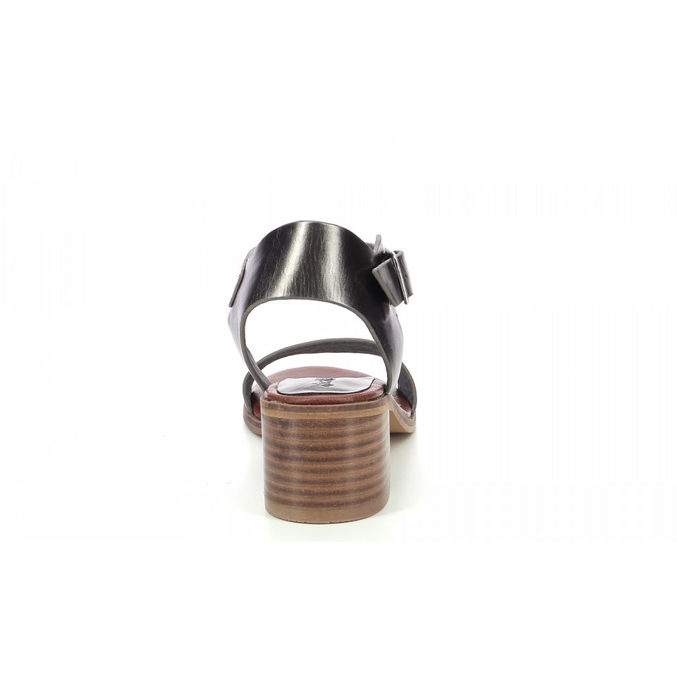 Kickers Volou Sandaler Dam Mörksilver | 80637-XDFZ