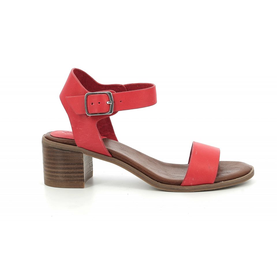 Kickers Volou Sandaler Dam Röda | 80756-UQPG