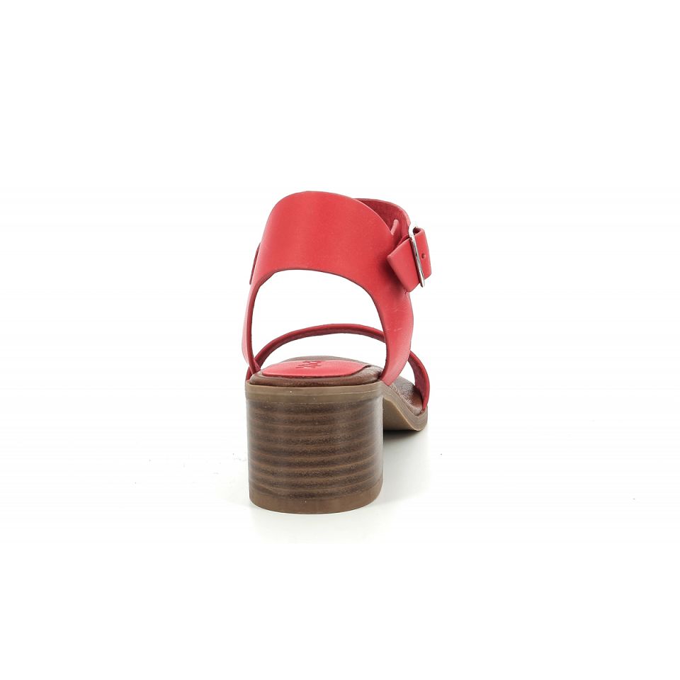 Kickers Volou Sandaler Dam Röda | 80756-UQPG