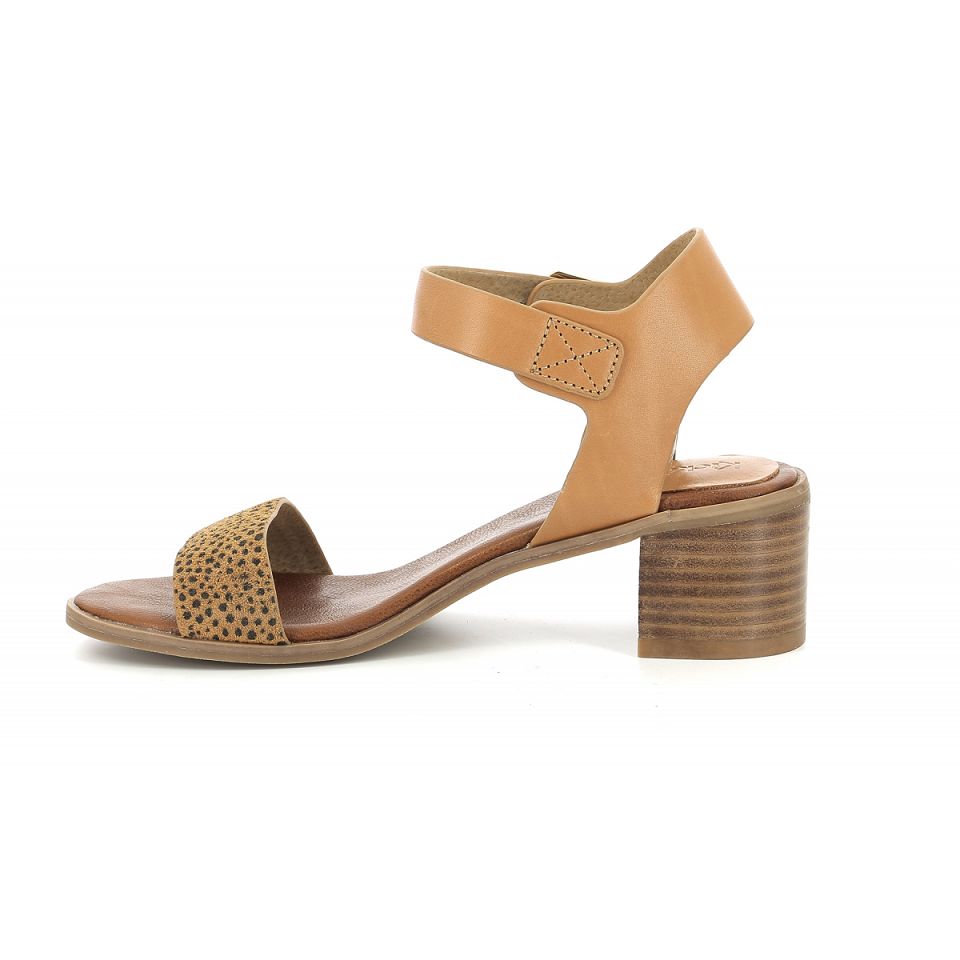 Kickers Volou Sandaler Dam Svarta | 16804-OJPR